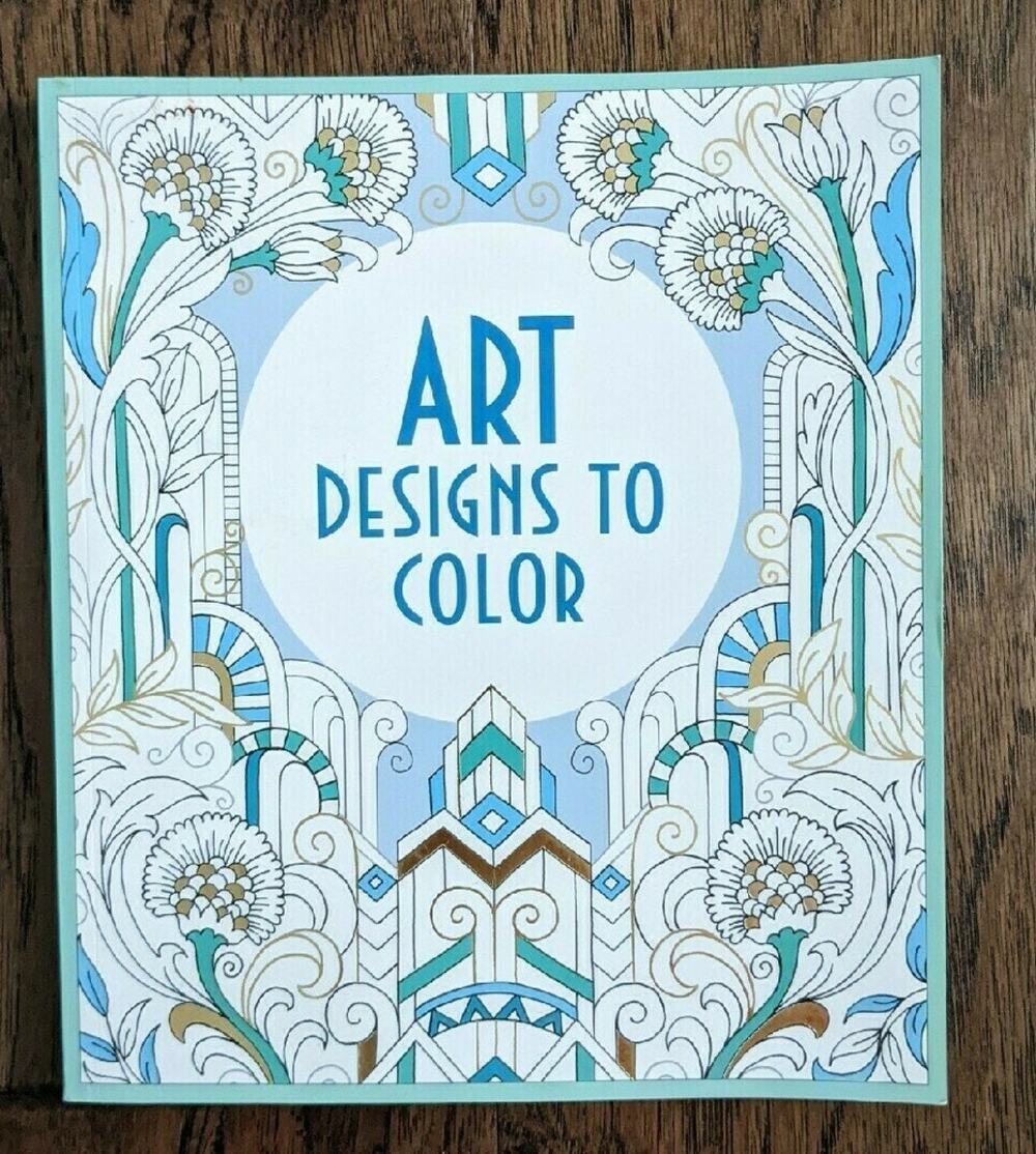 NEW Art Designs To Color